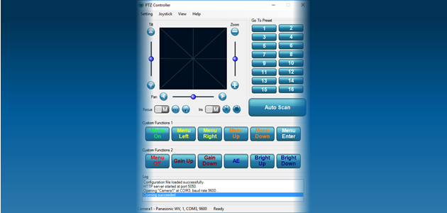 sony visca over ip software